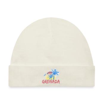 Urlaub Grenada - Baby Premium Organic Mütze - Naturweiß - Vorne