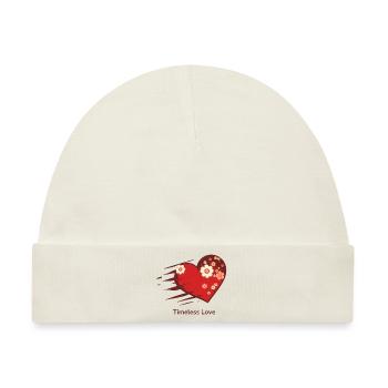 Zeitlose Liebe - Baby Premium Organic Mütze - Naturweiß - Vorne