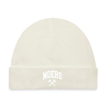 Moers - Baby Premium Organic Mütze - Naturweiß - Vorne