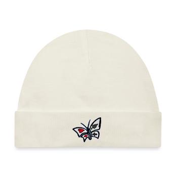 Kosmischer Wunderland-Schmetterling - Baby Premium Organic Mütze - Naturweiß - Vorne