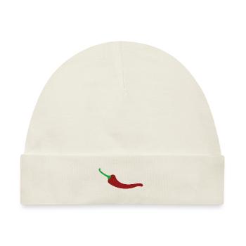 Chili - Baby Premium Organic Mütze - Naturweiß - Vorne