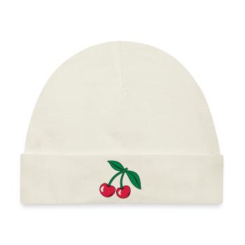 Kirsche - Baby Premium Organic Mütze - Naturweiß - Vorne
