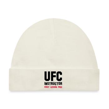 ufc instructor - Baby Premium Organic Mütze - Naturweiß - Vorne
