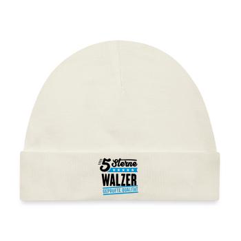 5Sterne Walzer - Baby Premium Organic Mütze - Naturweiß - Vorne