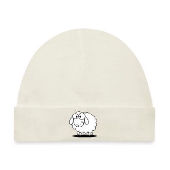 sweet-sheep - Baby Premium Organic Mütze - Naturweiß - Vorne