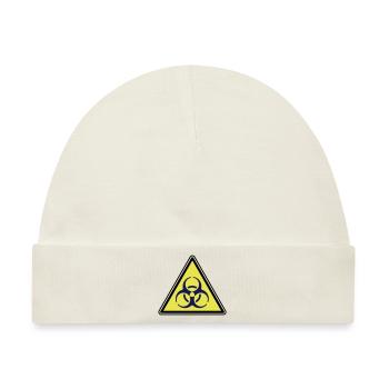 Biohazard - Baby Premium Organic Mütze - Naturweiß - Vorne