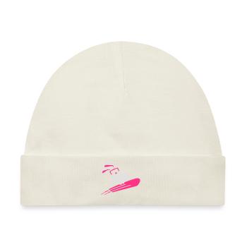 Schneehase - Ski - Snowboard - Wintersport 2C - Baby Premium Organic Mütze - Naturweiß - Vorne