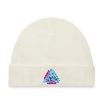 AD Triangle - Baby Premium Organic Mütze - Naturweiß - Vorne
