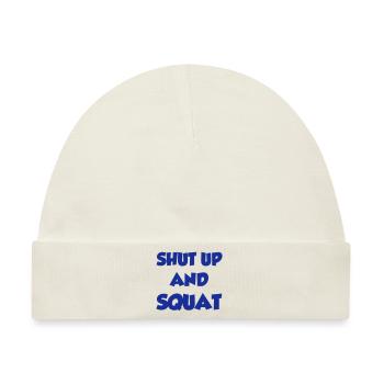 Squat - Baby Premium Organic Mütze - Naturweiß - Vorne