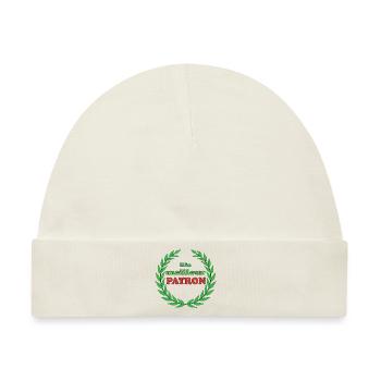 Elu meilleur patron - Baby Premium Organic Mütze - Naturweiß - Vorne
