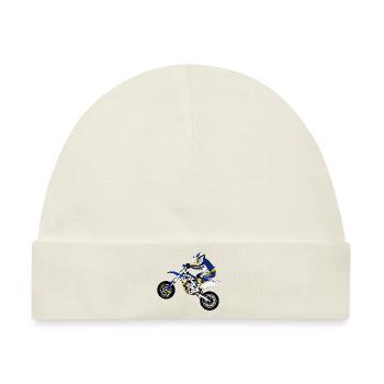 Supermoto - Baby Premium Organic Mütze - Naturweiß - Vorne