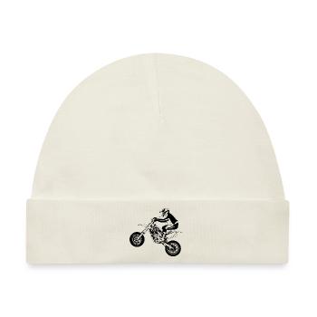 Supermoto - Baby Premium Organic Mütze - Naturweiß - Vorne