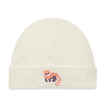 Roter Panda - Baby Premium Organic Mütze - Naturweiß - Vorne