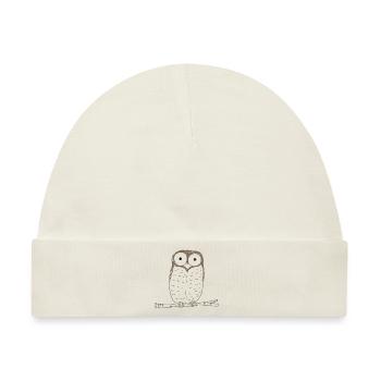 Waldkauz Naturschutz - Natur schützen - Baby Premium Organic Mütze - Naturweiß - Vorne