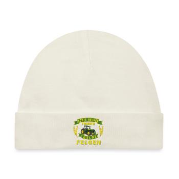 Echte Helden - Baby Premium Organic Mütze - Naturweiß - Vorne
