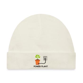 Garten Garten Elektrotechnik Lustiges Geschenk - Baby Premium Organic Mütze - Naturweiß - Vorne