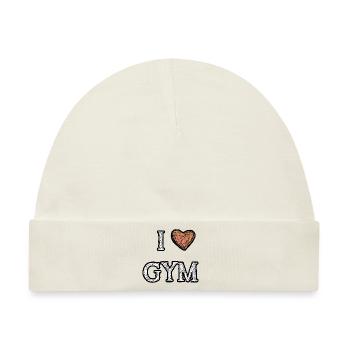 Gym - Baby Premium Organic Mütze - Naturweiß - Vorne