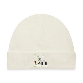 Programmierer - Baby Premium Organic Mütze - Naturweiß - Vorne