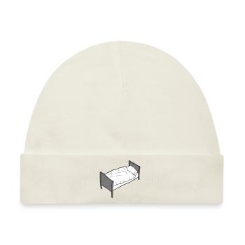 Bettgestell Schlafzimmer Möbel - Baby Premium Organic Mütze - Naturweiß - Vorne