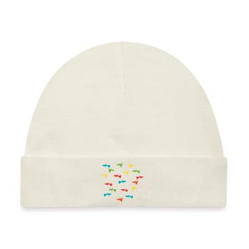 Guppy Zierfisch Guppie Aquarium Geschenk Idee - Baby Premium Organic Mütze - Naturweiß - Vorne