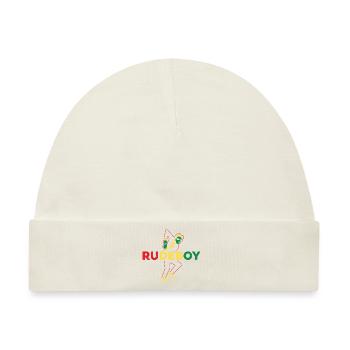 Rudeboy ska musik rude boy - Baby Premium Organic Mütze - Naturweiß - Vorne