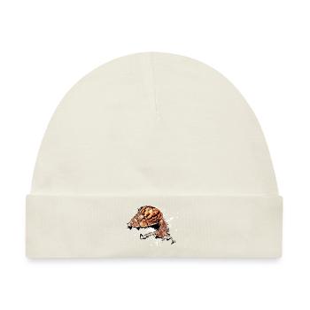 snail - schnecke - Baby Premium Organic Mütze - Naturweiß - Vorne