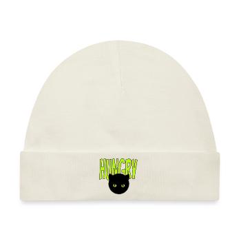 hungry - Baby Premium Organic Mütze - Naturweiß - Vorne