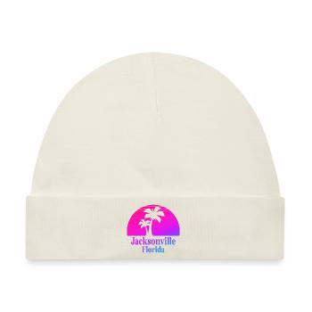 Jacksonville Florida - Baby Premium Organic Mütze - Naturweiß - Vorne