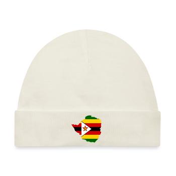 Zimbabwe - Baby Premium Organic Mütze - Naturweiß - Vorne