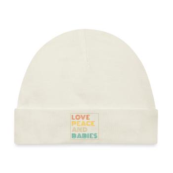 Hebamme Geburtshelfer - Baby Premium Organic Mütze - Naturweiß - Vorne