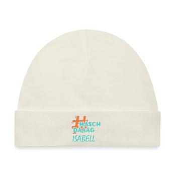 isabell - Baby Premium Organic Mütze - Naturweiß - Vorne