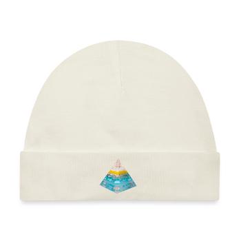 Stimme des Meeres - Baby Premium Organic Mütze - Naturweiß - Vorne