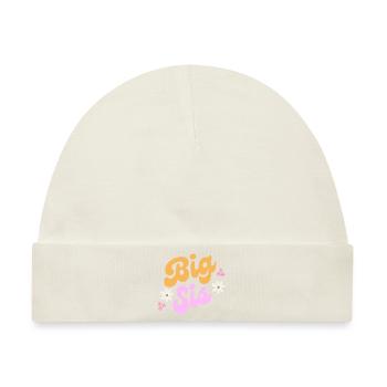 Big Sis - Baby Premium Organic Mütze - Naturweiß - Vorne