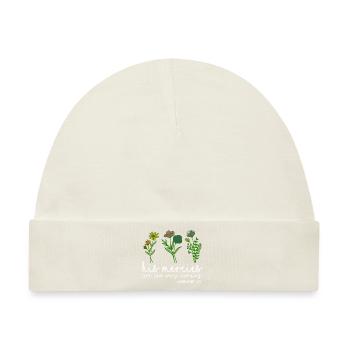 Kirche Religion Katholik katholisch Jesus Christus - Baby Premium Organic Mütze - Naturweiß - Vorne