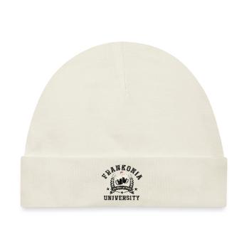 Frankonia University - Baby Premium Organic Mütze - Naturweiß - Vorne