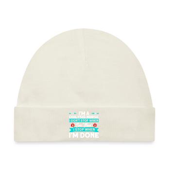 Dialyse Behandlung Dialyse Dialyse Schwester Gesch - Baby Premium Organic Mütze - Naturweiß - Vorne
