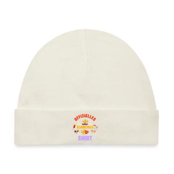 Karnevalskostüm Karnevalist Fasching Karneval - Baby Premium Organic Mütze - Naturweiß - Vorne