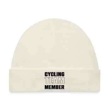 Cycling Team - Baby Premium Organic Mütze - Naturweiß - Vorne
