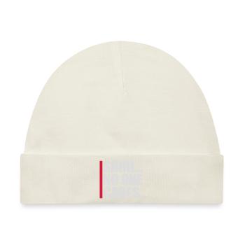 shhh no one cares - Baby Premium Organic Mütze - Naturweiß - Vorne