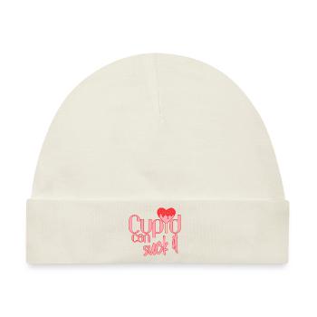 Cupid Can Suck It 2 - Baby Premium Organic Mütze - Naturweiß - Vorne