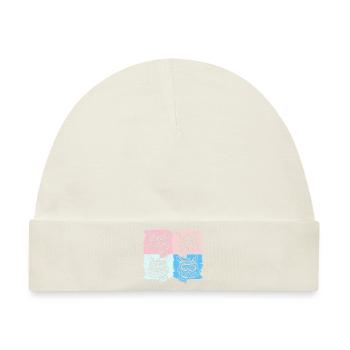 Frieren - Owl Froze Retro - Baby Premium Organic Mütze - Naturweiß - Vorne