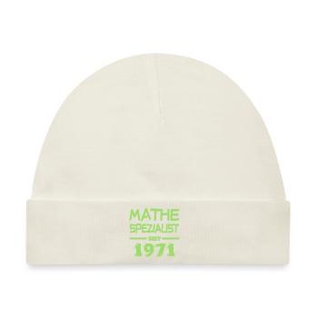 Witzig 1971 - Baby Premium Organic Mütze - Naturweiß - Vorne