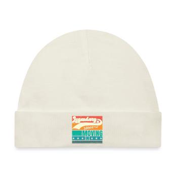 Legendär seit dem Einzug | Nachbar in der Nachbarschaft - Baby Premium Organic Mütze - Naturweiß - Vorne