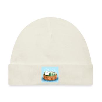 Relax - Baby Premium Organic Mütze - Naturweiß - Vorne
