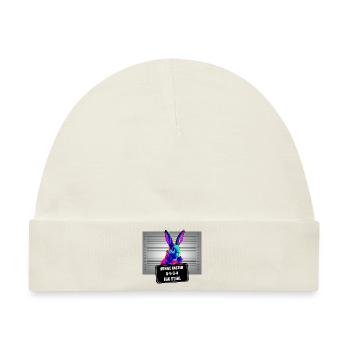 Osterhase - Baby Premium Organic Mütze - Naturweiß - Vorne