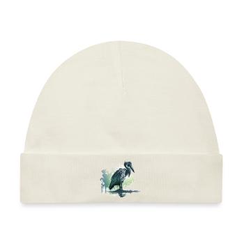 Schuhschnabel - Baby Premium Organic Mütze - Naturweiß - Vorne