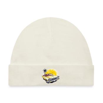 Amerikanisches Cabriolet - Baby Premium Organic Mütze - Naturweiß - Vorne