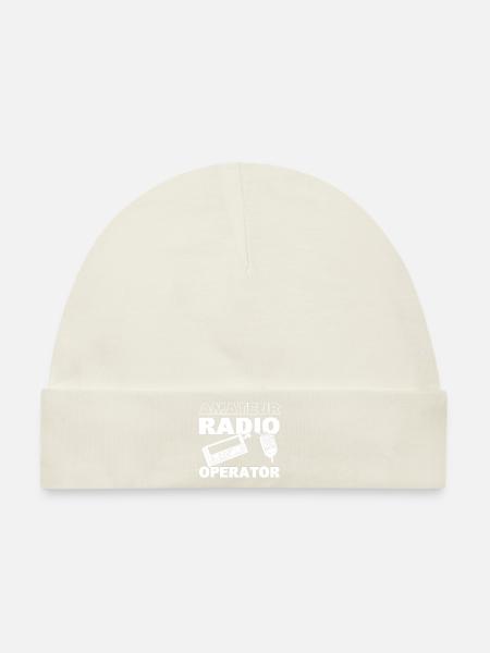 Amateur Radio Operator Funker - Baby Premium Organic Mütze - Naturweiß