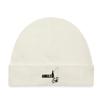 Angeln - Baby Premium Organic Mütze - Naturweiß - Vorne
