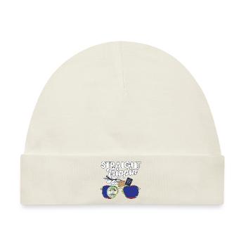 Straight Trippin' Belize Vacation Tour Travel - Baby Premium Organic Mütze - Naturweiß - Vorne